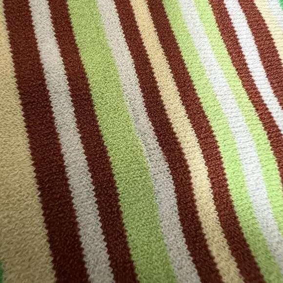 Sunday Best Aritzia Jett Stripe Halter Mini Dress S Retro Bodycon Rave Festival - Picture 9 of 10